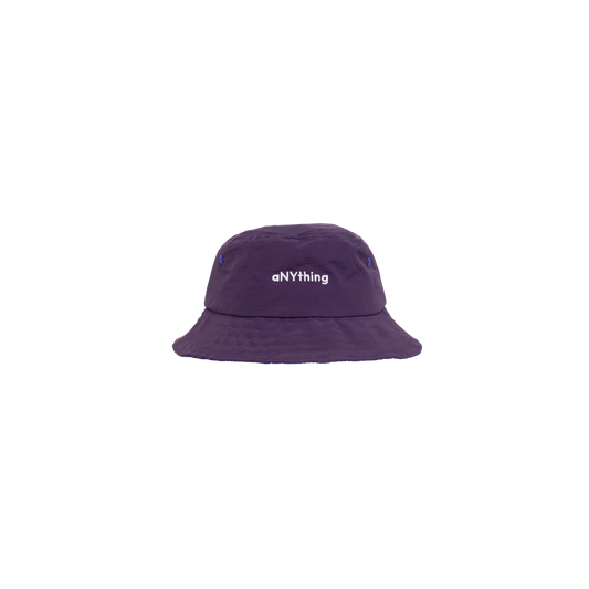 Nylon Taslan Bucket Hat - Purple