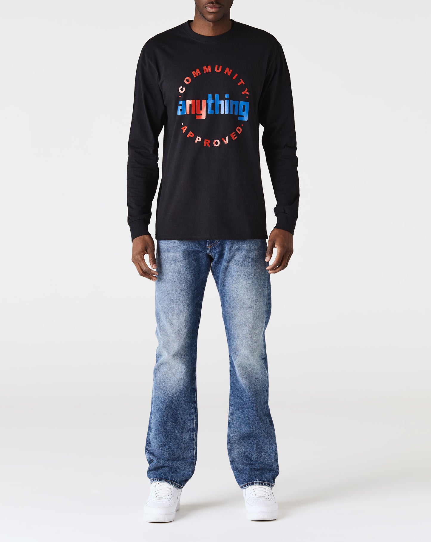 Community Approved L/S Tee | Black
