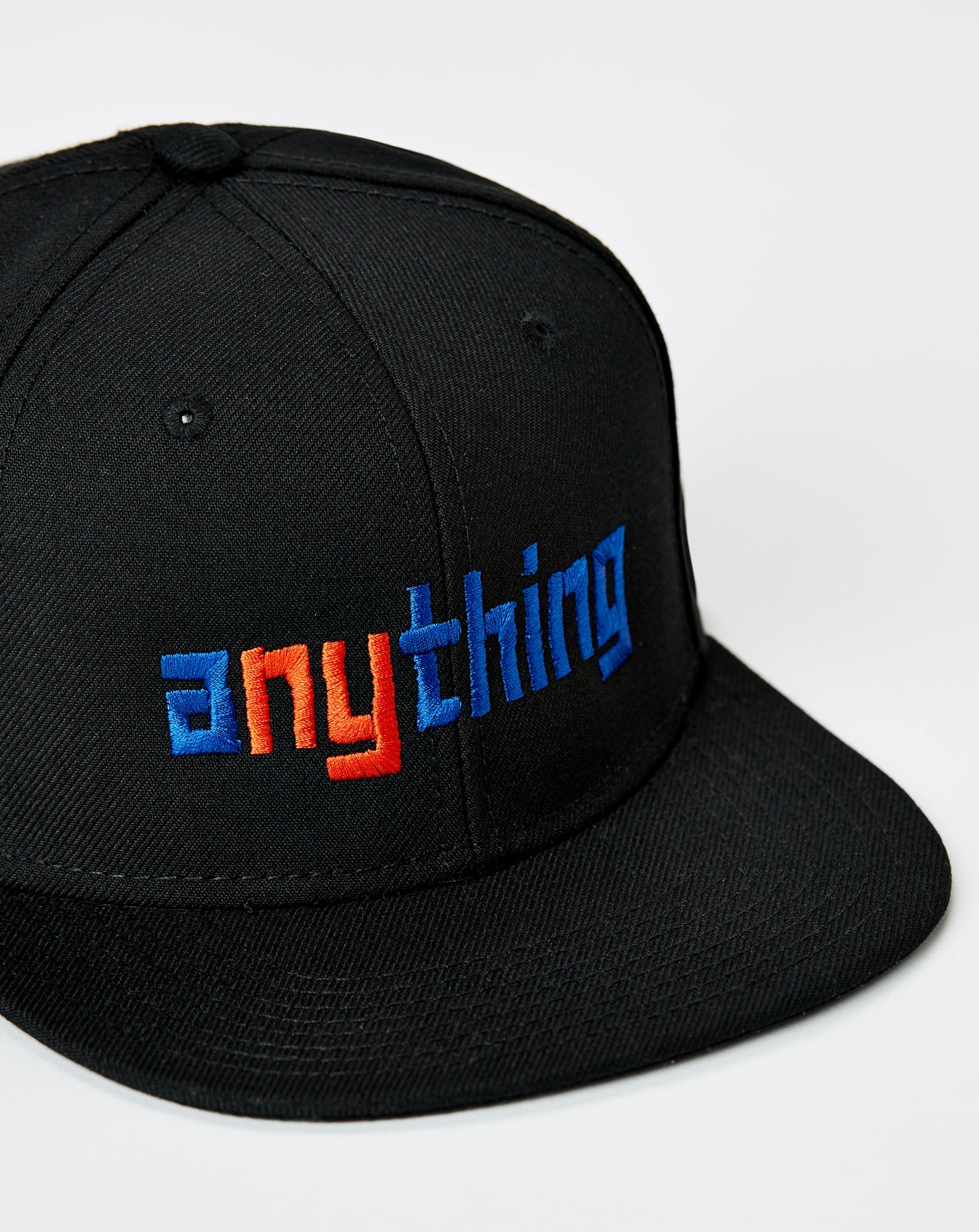 Anything Flat Brim Logo Hat
