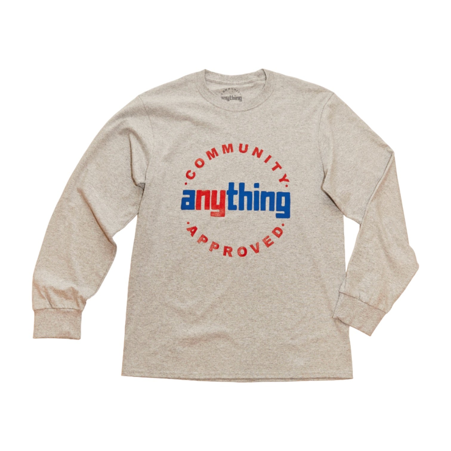 Community Approved L/S Tee | Gray – aNYthing