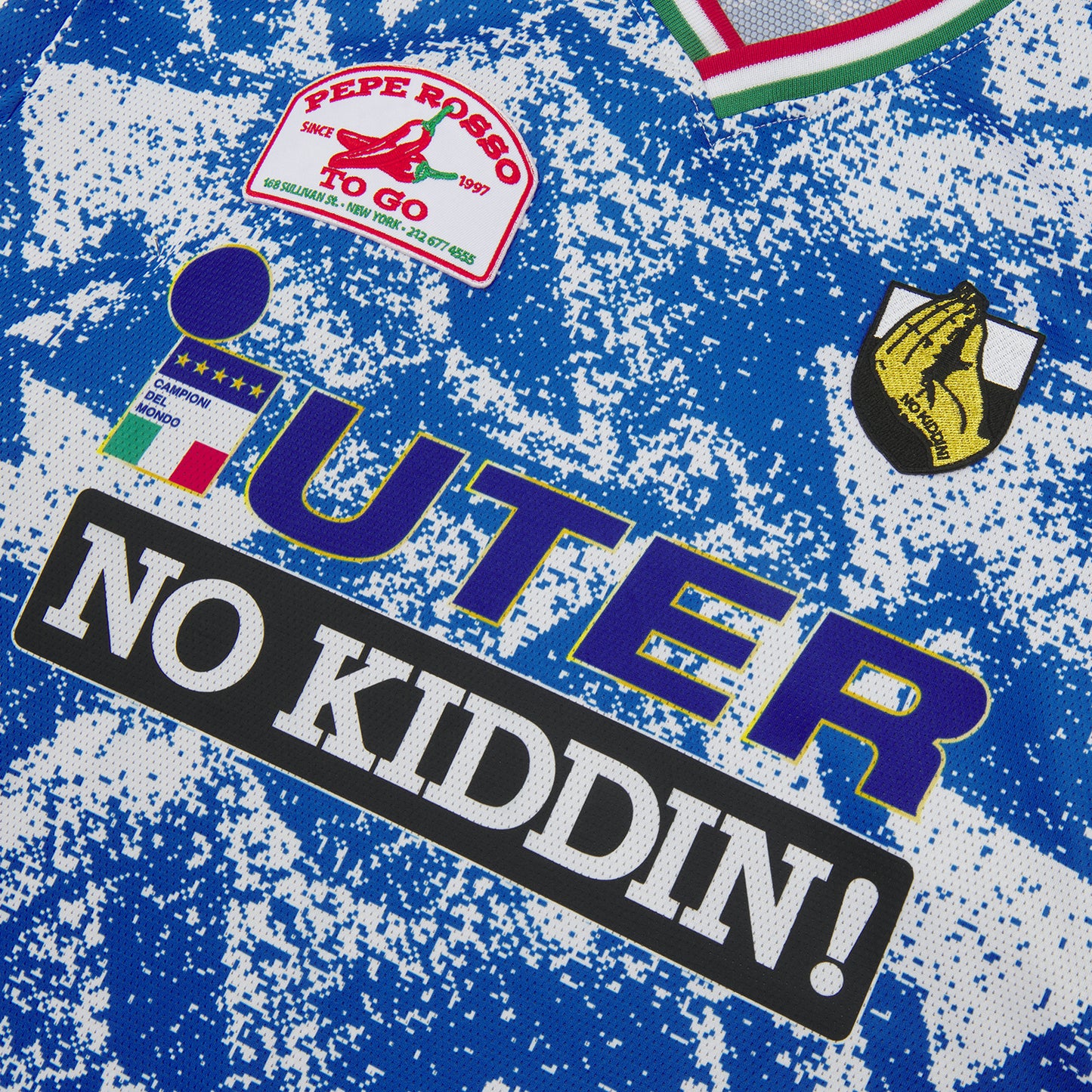 IUTER No Kiddin! aNYthing Pepe Rosso Euro 24 Cup Jersey