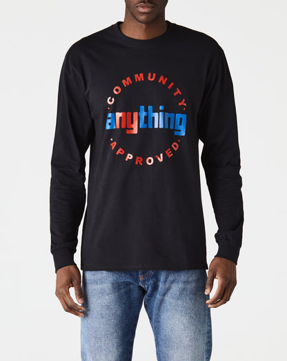 Community Approved L/S Tee | Black