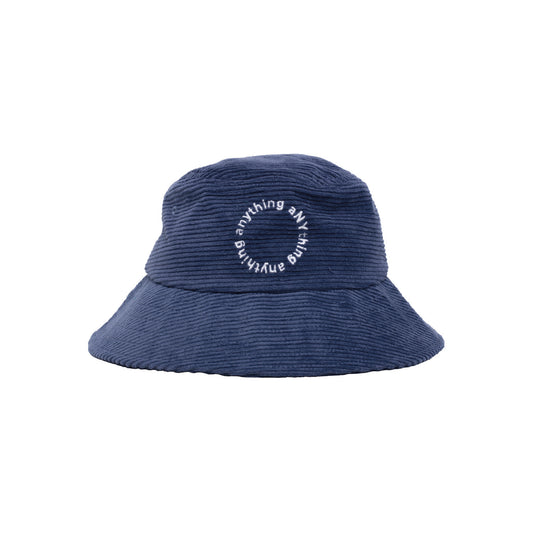 aNYthing Corduroy Bucket Hat - Navy