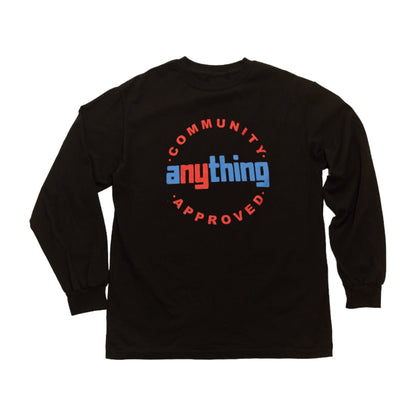 Community Approved L/S Tee | Black