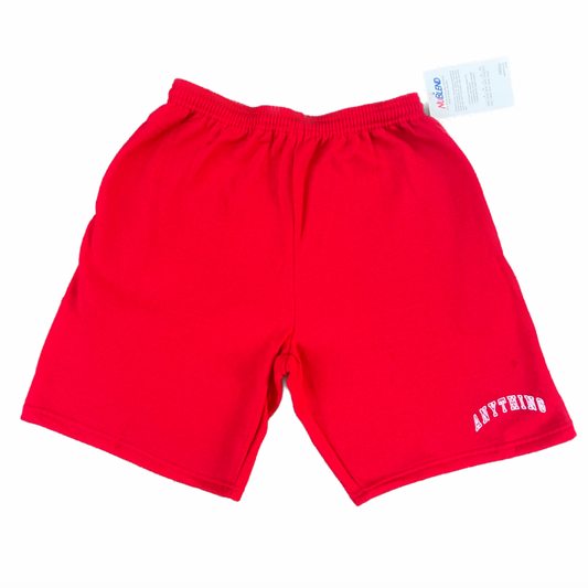 Dead-Stock Sweatshorts Made in USA | Red